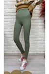Mint Yeşili Kaşkorse Şardonlu Tayt