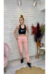 Pudra Pink Baskılı Eşofman