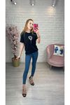 Açık Mavi Cepsiz Toparlayıcı Skinny Jean