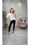 Siyah Cepsiz Toparlayıcı Skinny Jean